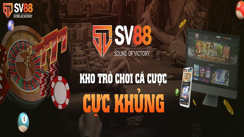 Giới Thiệu SV88 - Nền Tảng Đổi Thưởng Trực Tuyến Hàng Đầu Châu Âu 1 Kho trò chơi cực kỳ khủng của SV88
